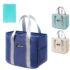 Doafoce 2 Piezas Fiambrera con 3 Compartimentos y Cubiertos Bento Box 850ml Lunch Box Infantil y Adultos Lonchera a Prueba de Fugas para Escuela Trabajo Picnic, sin BPA, Apta para Microondas