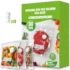 OnlyPRIME Bolsa Térmica Porta Alimentos 6L Negra, Bolsa Nevera Pequeña Impermeable con Aislamiento, Lunch Box Isotérmica con Asa Acolchada y Bolsillos para Trabajo Oficina Picnic
