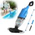 SUNLU 5KG Filamento PLA+ 1.75mm, Filamento per Impresoras 3D PLA Plus, Filamento PLA Plus Resistente, 1kg por Carrete, 5 Rollos, Negro+Castaño Tostado+Negro Medianoche+Blanco+Blanco Hueso