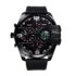 OIDEA Relojes Analógico Triangular Hombre: Reloj de Forma Extraña Cuarzo Escala de Barra Resistente al Agua Correa de Acero Extraíble Calendario – para Ocio Negocios Regalos