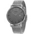 BUREI Reloj de Pulsera Minimalista analógico con Fecha y Correa de Piel para Hombre
