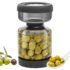 Lifewit Pequeño Bandeja para Cubiertos, Porta Cubiertos con 5 Compartimentos, Cajon Organizador Cubiertos de 24 x 34 cm, Separador Cubiertos Cocina Plástico con Cuchara/Tenedor/Cuchillo, Negro