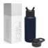 Contigo Luxe Autoseal taza térmica de viaje, taza de café de acero inoxidable, termo, vaso hermético, apto para lavavajillas, taza con tapa sin BPA fácil de limpiar, Licorice, 360 ml