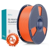 SUNLU PLA+ Filament 1.75mm, Mayor Durabilidad y alta Resistencia, Filamento PLA Plus para impresoras 3D FDM, bobina de 1KG, pla+ Naranja Atardecer