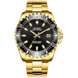 BUREI Reloj para Hombre Reloj De Pulsera De Cuarzo Analógico Hombre De Negocios con Relojes De Calendario