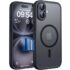 TOCOL Funda para iPhone 17e, Protección Lente Cámara, Compatible con Magsafe, Protección contra Caídas, Translúcida Mate Trasera, para iPhone 17 e 6.1 Pulgadas, Desierto