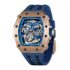 FENKOO Hombres reloj de cuarzo impermeable deportes reloj calendario genuino acero inoxidable reloj montre relogio
