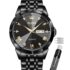 LIGE Reloj Hombre analógico Elegante Pulsera Elegante para Caballero Vintage Relojes Resistente Al Agua 3ATM Correa De Piel Auténtica Cronógrafo con Visualización De Fecha