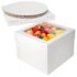 Milu Termo para Comida 300ml, 440ml, 450ml, 650ml, 800ml Taza Aislada, Botella de Acero Inoxidable Aislada para Alimentos, Beber y sopa de adultos A prueba de fugas Térmico (300ml/Bayas)