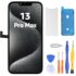 LL TRADER Pantalla para iPhone 14 Pro MAX LCD 6.7″ y Kit de Reparación | Marco de Montaje para Digitalizador Táctil 3D Touch con Pantalla FHD, con Cinta Adhesiva Impermeable y Protector
