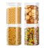 Pyrex Recipiente hermético Pure Glass de Vidrio, 0,8 l