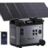 Yofuly Grapadora Eléctrica Compatible con Baterías Makita de 18V, 2 Baterías 4000mAh, 18GA 2 en 1 Pistola de Clavos Profundidad Ajustable, Clavadora Bateria con 1000 Clavos y 1000 Grapas para Madera