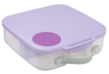 b.box Lunch Box para Niños | Fiambrera Infantil Bento Grande con 4 Compartimentos (2 Herméticos), Separador Extraíble, Bolsa de Gel Frío | Fiambrera para Niños Ideal para Escuela | 3+ Años | 2 L