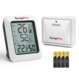 TempPro TP60S Termómetro Higrometro Digital para Interior y Exterior