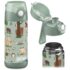 BOTTLE BOTTLE Botella deportiva de acero inoxidable, 850 ml | Termo a prueba de fugas con bebida directa, sin BPA, botella térmica para fitness, camping al aire libre (Kaleido)