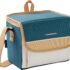 Hafmall Bolsa Termica Porta Alimentos 2 Compartimentos, Leopardo | Bolsa Porta Comida para Mujer y Hombres, Lunch Bag Ideal para Trabajo