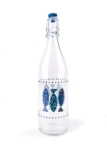Excelsa Ocean – Botella, Multicolor, 1 l, Cristal