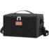LARS NYSØM Panera – Paneras para Guardar El Pan – Metal Caja de Pan | 34.5×18.5×15.8cm Acero Inoxidable Paneras – Tapa de Bambú Adaptable como Tabla de Cortar – con Almohadillas Antideslizantes