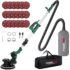 Mini bolígrafo de grabado inalámbrica con 48 kits y pantalla led, pluma inalámbrica de 5 velocidades para metal, madera, vidrio, plástico y todos los materiales, regalo de artesanía recargable USB