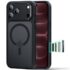 ESR Classic Hybrid Funda para iPhone 18 Pro Max/17 Pro MAX, Borgoña Mate