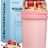 Botella Termica 750ml, Reutilizable, Botella Agua Termica a Prueba de Fugas, Termo Agua Acero Inoxidable sin BPA, Botella Doble Pared para Oficina, Escuela, Gimnasio, Senderismo, Adultos, Aire Libre
