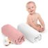 Baroni Home Set de 4 sillas Plástico Blanco – Apilables, Sin Montaje, Fáciles de Limpiar, con Patas Antideslizantes, para Cocina, Sala de Estar, Comedor, 46x50x80 cm
