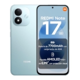 REDMI Note 17 5G, Smartphone 8+256GB, Turquesa Cielo, batería de 7700mAh