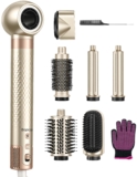Bopcal Cepillo Secador 7 en 1, Secador de Pelo con Rizador Automático | Air Styler de 1400W con tecnología iónica, secado rápido y 7 accesorios para alisar, rizar, crear ondas y aportar volumen