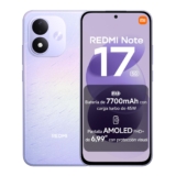 REDMI Note 17 5G, Smartphone 6+256GB, Morado Celestial, batería de 7700mAh | Snapdragon® 4 Gen 4, carga turbo 45 W, AMOLED FHD+ 6,99″ con protección ocular, HyperOS, IP65, cámara 50 MP