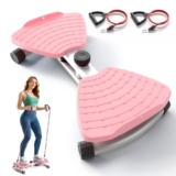 RYGEO Máquina de Abdominales, Máquina de Ejercicios Twister de Cintura y Tablero Twister Abdominal – Capacidad de 172kg, 20dB Ultrasilencioso, Equipo de Gimnasio para el Hogar Antideslizante para