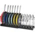 Lifewit Organizador Sartenes Expandible 11 Separadores Ajustables, Negro | Organizador para Ollas y Tapas de Ollas, Soporte Almacenamiento para Sartenes Ollas, Ideal para Cocina Doméstica