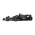 LALAHO Coche Eléctrico 12V Azul Niños | Doble Motor, 3-5 km/h, 3-5 Años, MP3, Mando a Distancia, Luces LED, Auto Seguro