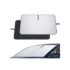 Tevlaphee Cepo Antirrobo Rueda Coche Remolque Caravana Reforzado Universal Ajustable Protección PVP Cerradura Antitaladro
