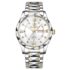 JewelryWe Relojes Digital Deportivo Niños: Reloj Electrónico Cuadrado para Hombre y Mujer Correa de Silicona Pantalla LED Números Grandes Calendario Cronómetro – para Uso Diario Regalo