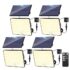 bitjam 2 Paquete Guirnaldas Luces Exterior Solar, 5+2M 50 LED 8 Modos Luces Solares LED Exterior Jardin, Impermeable IP65 Luz Navidad Exteriors Solares para Exteriores Decoracion Arbol, Blanco Frío
