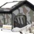 Juego de 2 Cajas de Arena para Gatos de Acero Inoxidable, con Borde Alto, 50 x 35 x 20 cm, Pala para areneros (Medium)