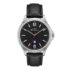 Ben Sherman Gloucester – Reloj analógico de Cuarzo con Esfera y Correa de Silicona Negra para Hombre, Cristal Mineral, 3 ATM, Caja de 43 mm
