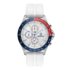 Ben Sherman Brighton Reloj cronógrafo de Cuarzo con Esfera Azul y Correa de Silicona para Hombre, Cristal Mineral, 3 ATM, Caja de 43,5 mm