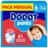 Dodot Pants Pañales Talla 5, 152 Unidades, 11-17 kg. | Ajuste 360° a prueba de fugas, Protección día y noche