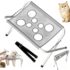 Máscara de purga LED – Máscara de disfraz controlable para Halloween, carnaval y disfraz para hombre y mujer (color a elegir)