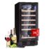 Klarstein Campana extractora, Royal Flush Eco 60cm – Retráctil, 604 m³/h de aire de salida, táctil, iluminación LED, eficiencia energética A++, acero inoxidable y cristal