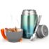 Klarstein Verosteel Campana Extractora 90 cm – 624 m³/h, Eficiencia A++, LED, Táctil, Filtros Lavavajillas, Inox & Cristal, Silenciosa, Decorativa, Extractor Cocina